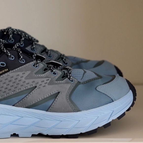 Hoka One One Anacapa Low GTX Gore-Tex Blue Hiking Shoe Women US 7.5 - Picture 5 of 5